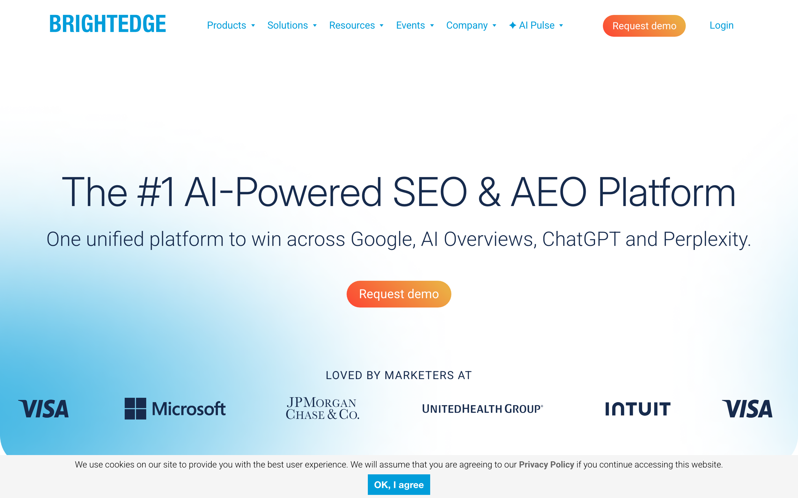 BrightEdge homepage