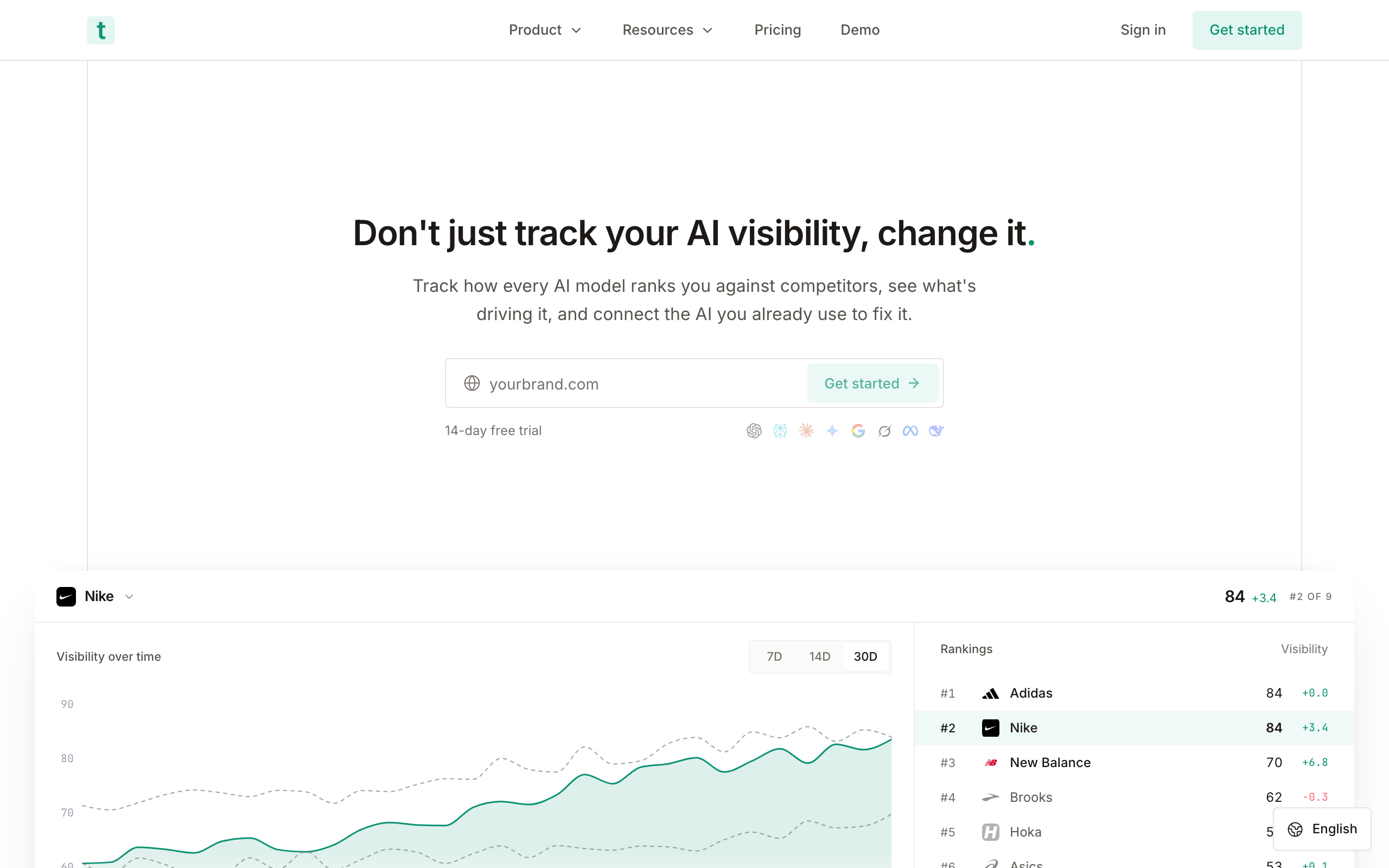 Trakkr homepage